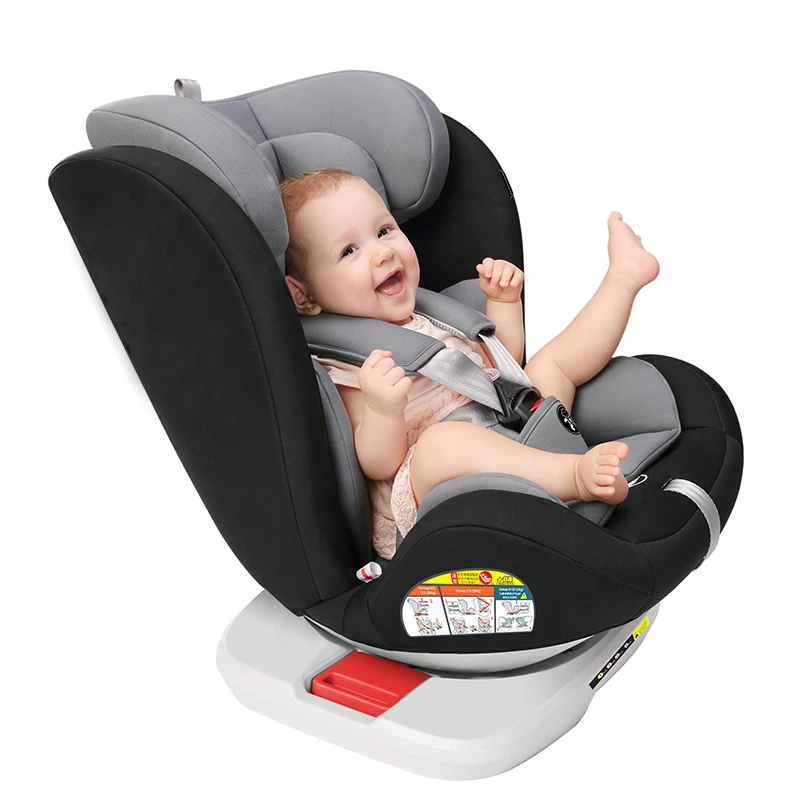 High quality safety 360 degree rotation baby car seats 0-36kgs
