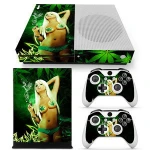 high quality  naked girls skin sticker for xboxone s console and 2 controllers #tn-xbos-0127