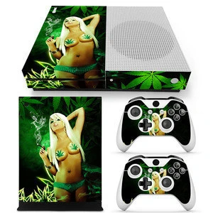 High Quality Sexy Naked Girls Skin Sticker for Xboxone S Console and 2 Controllers #TN-XBOS-0127