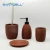 Import High Quality Solid Complete Hotel bathroom accessories Ceramic Gift Bath Set from China