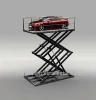 high quality stationary vertical car lift for hot sale
