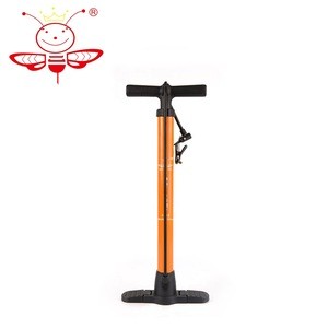 High quality tire inflator bicycle floor hand air pump