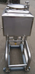 High speed square emulsifier sanitary square type emulsifying tank