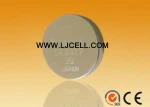 High temperature button cell battery BR2032