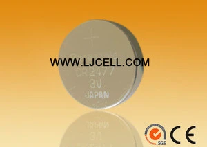 High temperature button cell battery BR2032