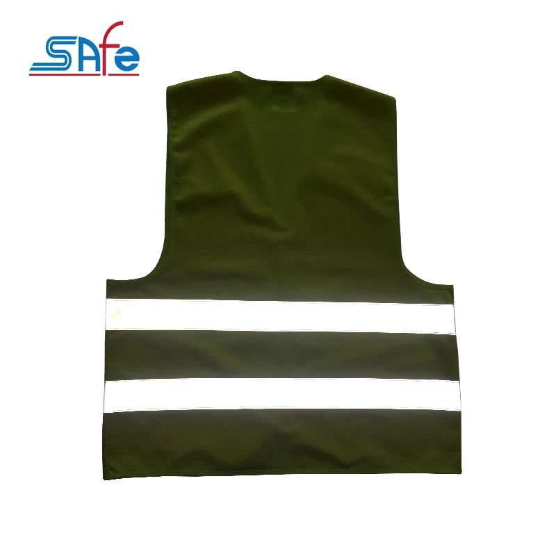 High visibility SV801 high quality reflective safety workwear clothing running vest