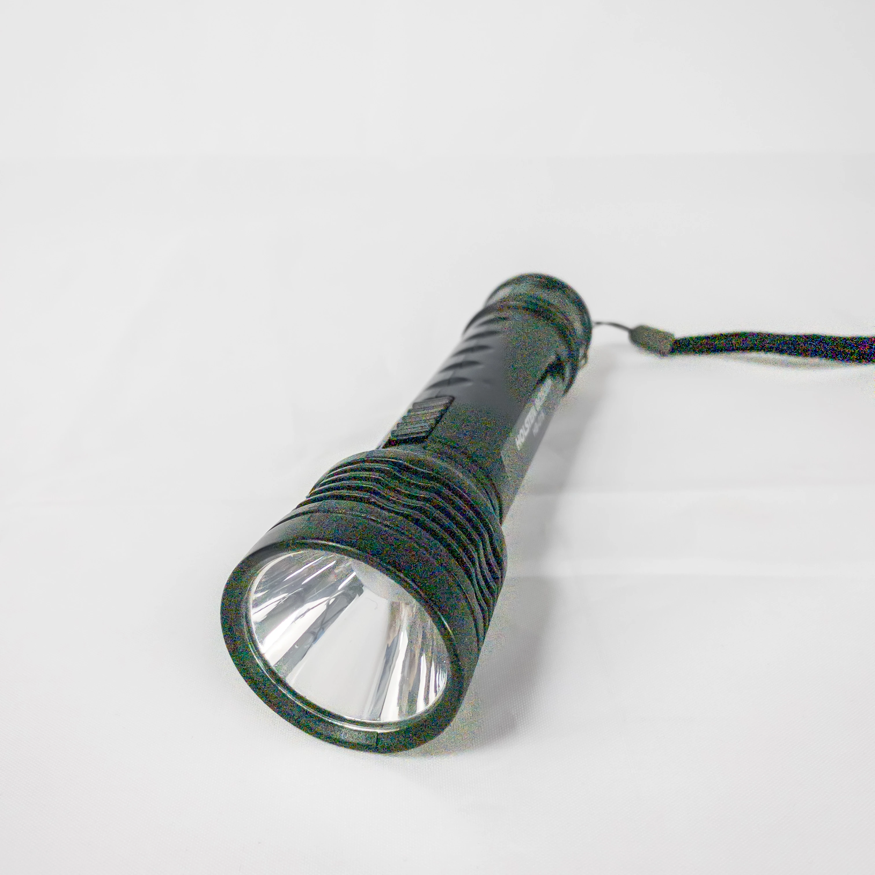 HOLSTEN BOSSEN  HB019 Outdoor 2W Black Led Emergency Solar Torch Flashlight