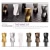 Import Home decor 19mm exquisite curtain pole curtain rod price magnetic curtain rod from China