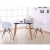 Import Home dining room furniture 4 person dining fast food table and chair from China