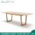 Import Home furniture custom size and color wood round dining table from China