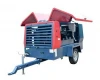 hongwuhuan 530 cfm diesel portable screw air compressor 16bar