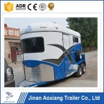 horse transport trailers, car trailers with horse box, double axle trailers for sale