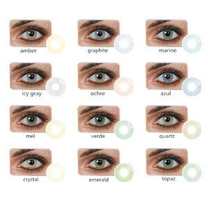 Hot 12 Colors Soft Eye Cosmetic Contact Lens Wholesale Hollywood Luxury Color Contact Lenses From China Tradewheel Com
