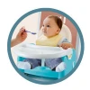 Hot 3 in 1 music lighting plastic baby feeding dining chair toy made in China