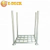 Hot dip galvanized warehouse logistics euro collapsibale forklift steel stackable tube industry welded pallet racking