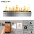 Import hot sale automatic ethanol fireplace with remote from China