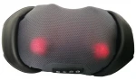 Hot Sale Black Electric Heated Car Home Massage Pillow
