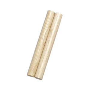 Hot sale kids percussion musical instrument wooden sticks claves