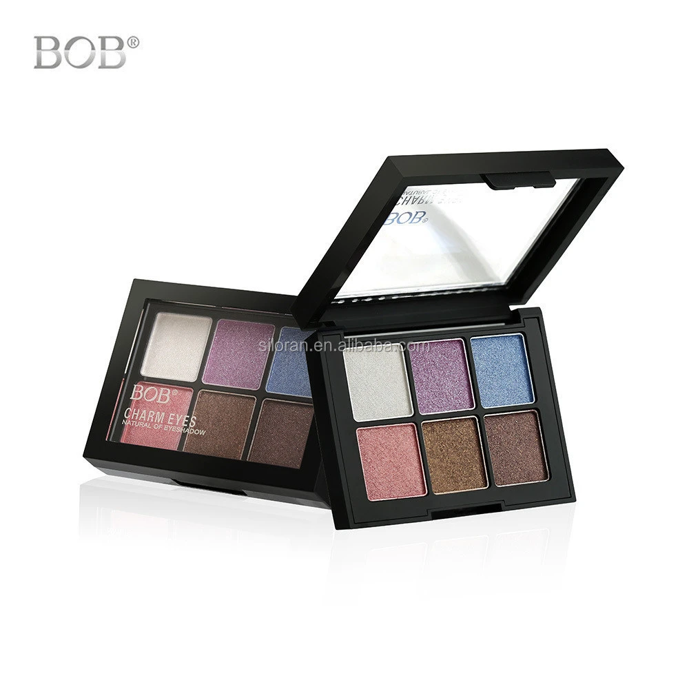 Hot Sale Make Up Eye Shadow Pallet With 6 Colors