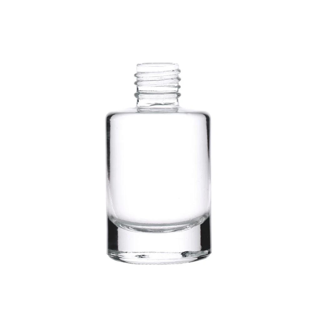 Hot sale mini clear round 8ml glass car perfume diffuser bottles hanging car perfume bottle hanging empty bottle