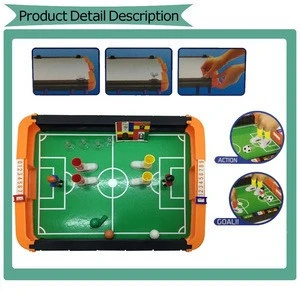 Hot sale mini plastic soccer table for sale for kids and adults