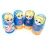 Import Hot Sale Puppet Toys 5 Layers Of Paint Wooden Russian Dolls Tourist Souvenirs Stalls Selling Russian Doll from China