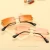 Import Hot Sale Street Beat Sunglasses 2020 Women Fashion Rimless Ocean Lens Rectangle Square Sun Glasses For Female from China