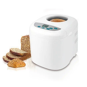 Hot sales Household 700w Stainless steel intelligent Automatic Timer Function cooking machine Bread Maker for kitchen