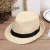 Hot sales outdoor travelling panama straw hat beach jazz straw Hat