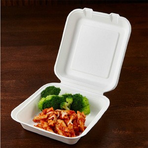 Hot sell biodegradable disposable high quality bamboo lunch box food container