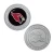Hot sell custom professional round silver plated 3d metal iron western australia souvenir coins