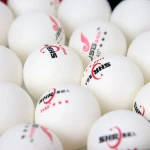 Hot selling ABS personalized table tennis balls pingpong ball white&orange Advanced Training Ball