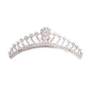 Hot Selling Fashion Luxury Jewelry Headdress Princess Wedding Crown Tiara