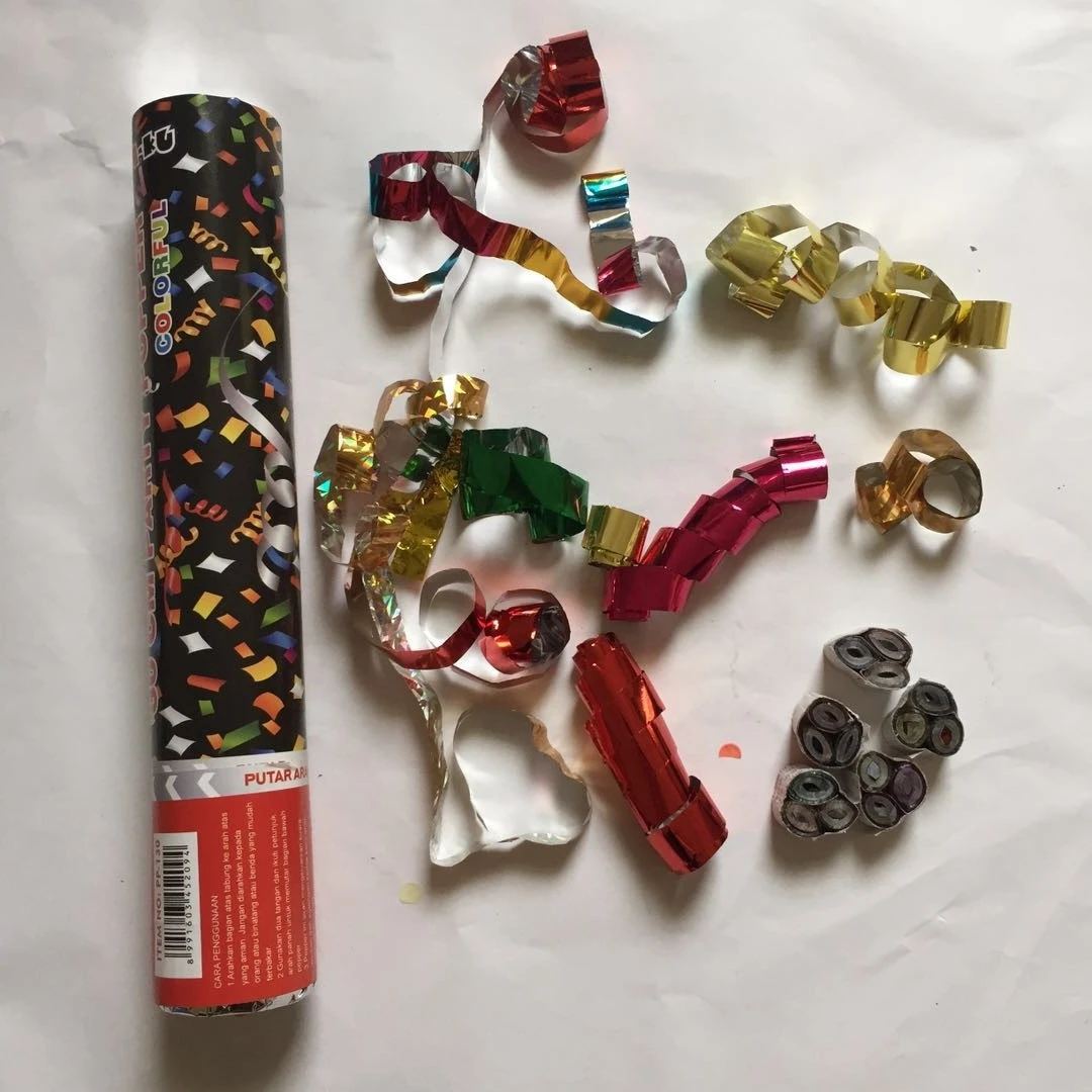 Hot Selling Party Supplies 30cm-100cm Muliti Color Handheld Wedding Confetti Cannon