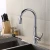 Import Hot selling polished chrome plating sink faucets single hole pull out kitchen mixer tap from China