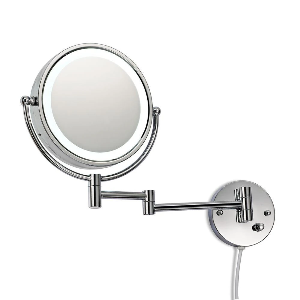 Hotel Bathroom Vanity LED Expand Double-sided Lighted Makeup Mirror
