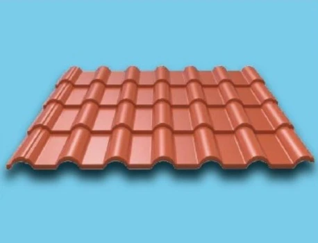 House Roofing design Color Coated galvanized metal roof sheet metal roofing tiles/Spanish Teja