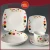 Import household ceramic porcelain dinnerware for daily use from China