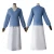 Import Hua Mulan Dress Blue Dress Princess Dress Movie Adult Cosplay Costume from China