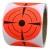 Import Hybsk Target Pasters 4 Inch 101mm Round Adhesive Shooting Targets - 100 Target Dots Per Roll from China