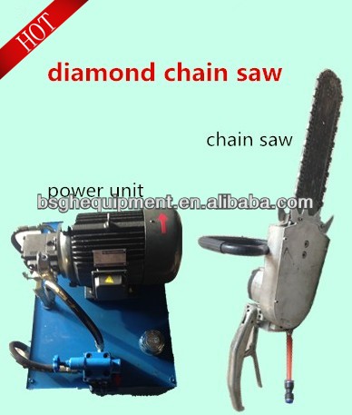 hydraulic machinery hand held diamond chain saw BS-50pro