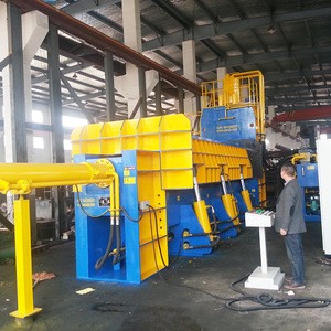hydraulic scrap ferrous metal baler shear car press and cutting machine baling
