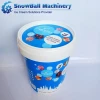 Ice cream packaging containers,ice cream bowl,550g PP Plastic Custom Ice Cream Cup