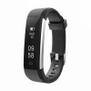 ID115U HR Smart Bracelet Waterproof Slim Fitness Tracker Watch with Heart Rate Pedometer Calories and Sleep Monitor Wristband
