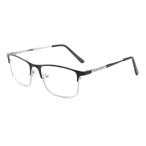 In Stock China Wholesale Half Frame Metal Optical Frames Optical Eyeglasses,Optical Frames