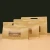 Import In Stock Kraft Paper Ziplock Bag Stand Up Flat Bottom Pouch With Clear Oval Window 13 X 18 Cm biodegradable bags from China