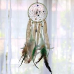 Indian Dream Catcher Handmade Making Supplies Organic Home Decor Ornament Craft DIY Kit