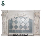Indoor Decorative Wood Burning Or Electric Fireplace