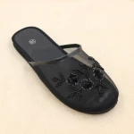 Indoor home fine mesh slippers three flower PU bottom ladies mesh slippers multi-color optional manufacturers direct sales