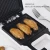 Indoor Mini Personal Sandwich Maker Pizza Pockets, Quesadillas, Breakfast, Paninis with Cool Touch Handle